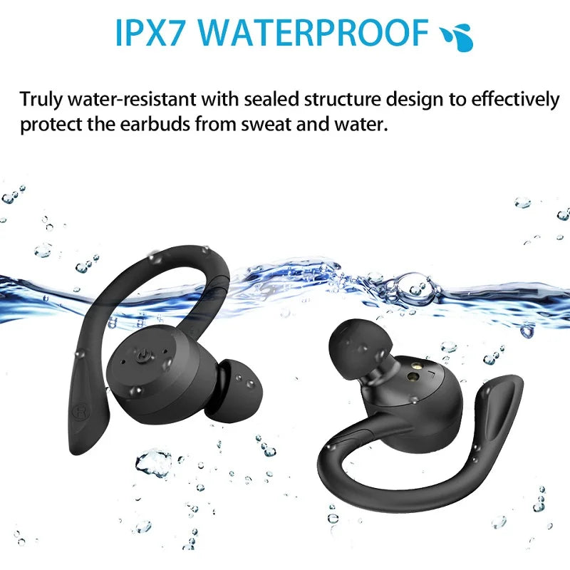 Extended Battery Earbuds (Waterproof)