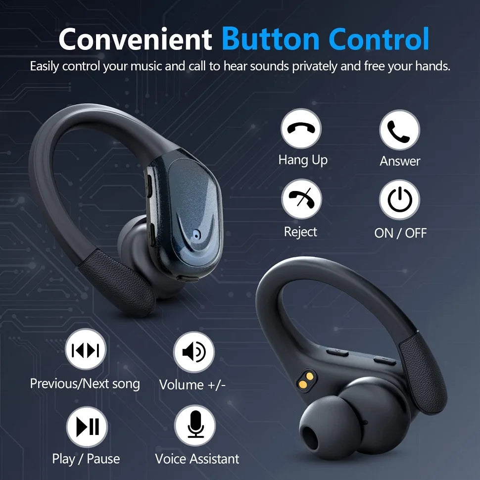 Noise Cancellation Earbuds (Waterproof)