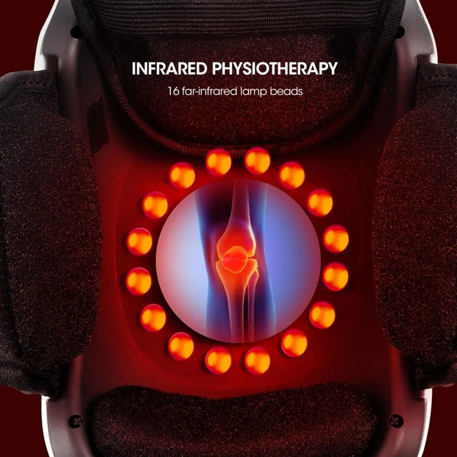 Knee Massager W/ Red Light & Heating for Knee Problems