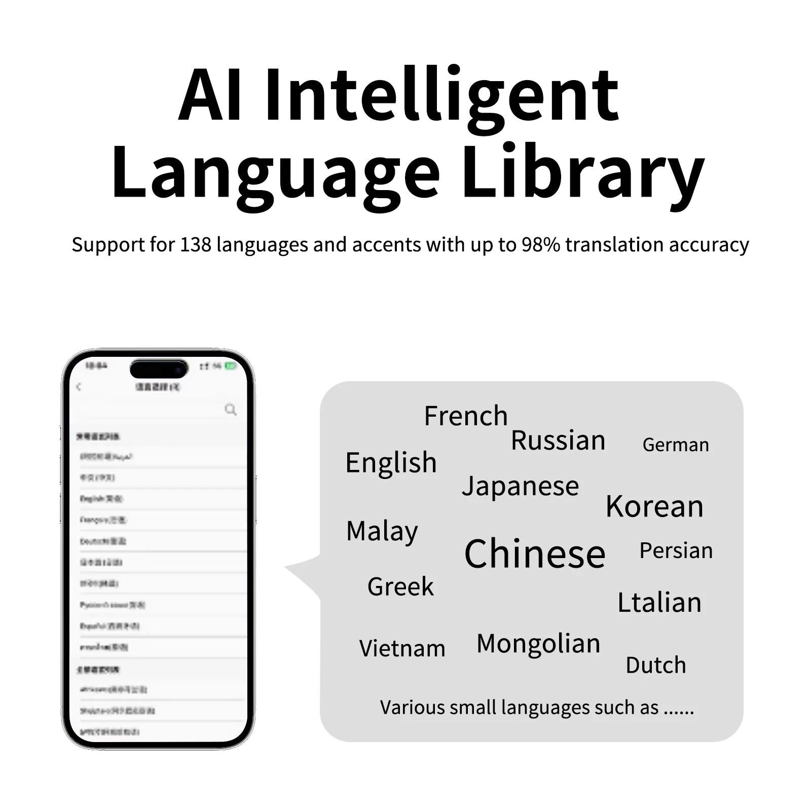 AI Language Smart Glasses